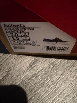 Vans shoes