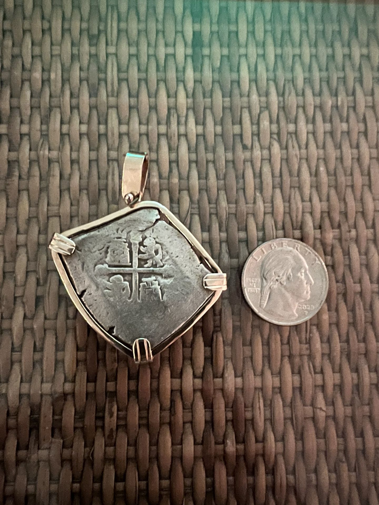 1715 Fleet Coin Pendant