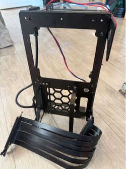 special itx pc case with pcie extender