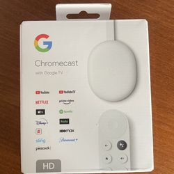 Chromecast Google Tv HD
