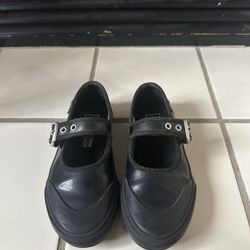 Girl Kid Vans Mary Jane’s Size 13c 