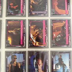 Terminator Trading Cards 