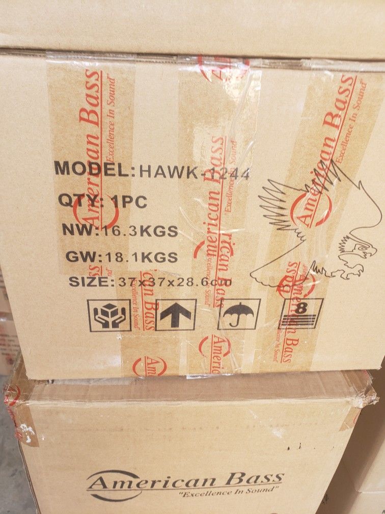 American Bass Hawk 12 Inch Subwoofers