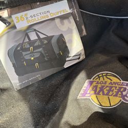 LAKERS Rolling Duffle Bag 