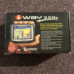 GPS i Way 250c Navigation 