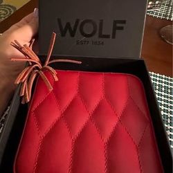 Jewellery Box leather new