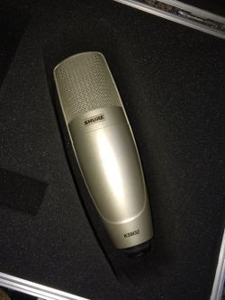 Shure studio microphone