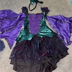 Girls Size Large Dragon Costume 