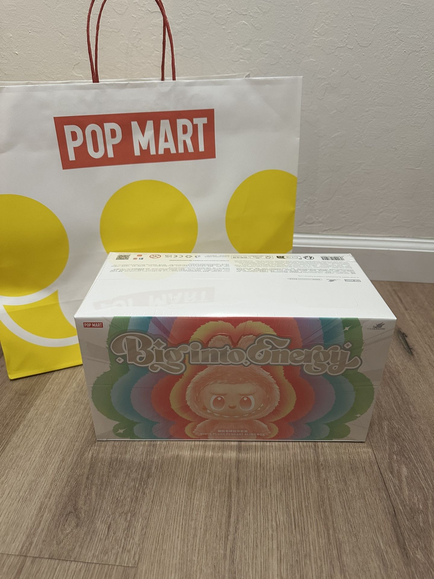 Popmart Big Into Energy Labubu Case