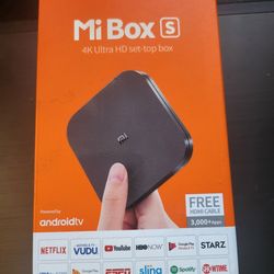 Mi Box S  4k. Android TV.