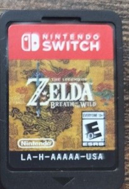 The Legend of Zelda: Breath of the Wild For Nintendo Switch No Box Only Game
