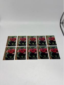 2001 Upper Deck TIGER WOODS Stat Leaders SL7  Rookie RC LOT OF 10