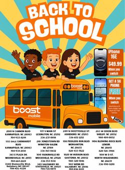 School is just around the corner BACK TO SCHOOL  (Mooresville)