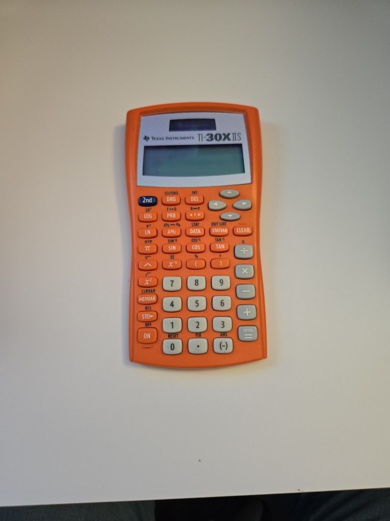 Texas instruments calculator