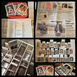 DESERT SHIELD COLLECTOR BASEBALL CARDS FROM VETERAN 