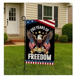250 Years Anniversary Garden Flag