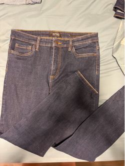 High rise skinny jeans