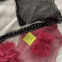 Medium Party tops Scrunchies Flare Pants