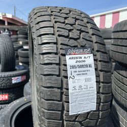 🚘🚨vendo Set De Llantas 285 50 20 ARISUN Tires Allterain 