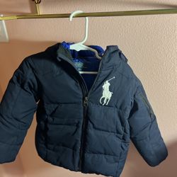 Ralph Lauren Ripstop hooded puffer jacket