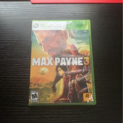 Max Payne 3 For Xbox 360 