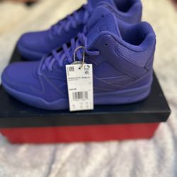 Size 9W- Reebok  Royal Hi 2 Purple Indigo High New 