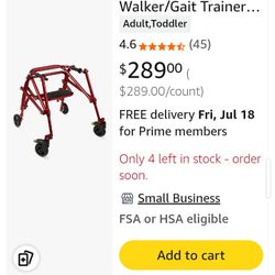 Klip Gait Trainer Walker
