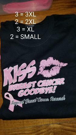 Kiss Breast Cancer Goodbye Shirt