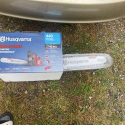 husqvarna  chainsaw