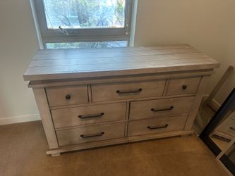 Dresser ($100) with removable changing table topper ($20)