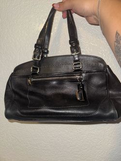 Black coach purse