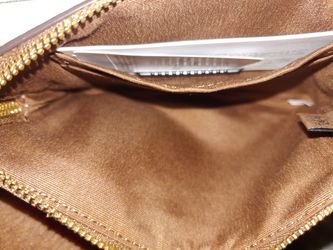 Wristlet Coach Wallet Light Bown And Dark