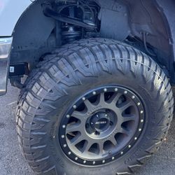 New 35 Inch Tires with Method 305 NV Rims Tundra