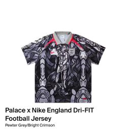 Palace x Nike England Football Jerseys size M