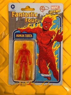 Kenner fantastic four human torch toy