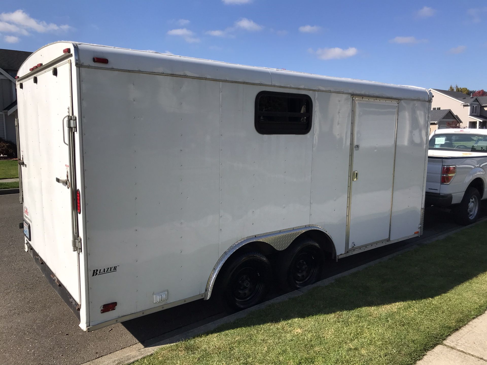 2012 Cargo Mate 16x8.5 enclosed utility trailer