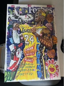 Kobe Wall Canva Art