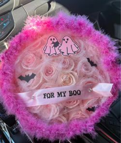 Halloween Pink For My Boo bouquet