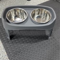 Elevated Dog Bowls (9/10 New)