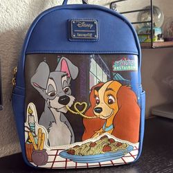 Disney Lady and the tramp spaghetti backpack