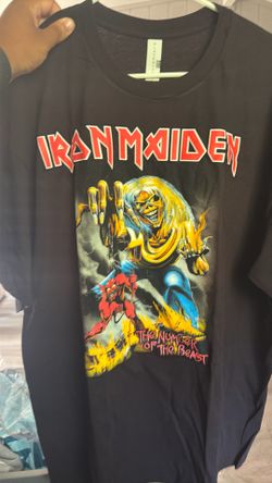 IRON MAIDEN TEE 2X