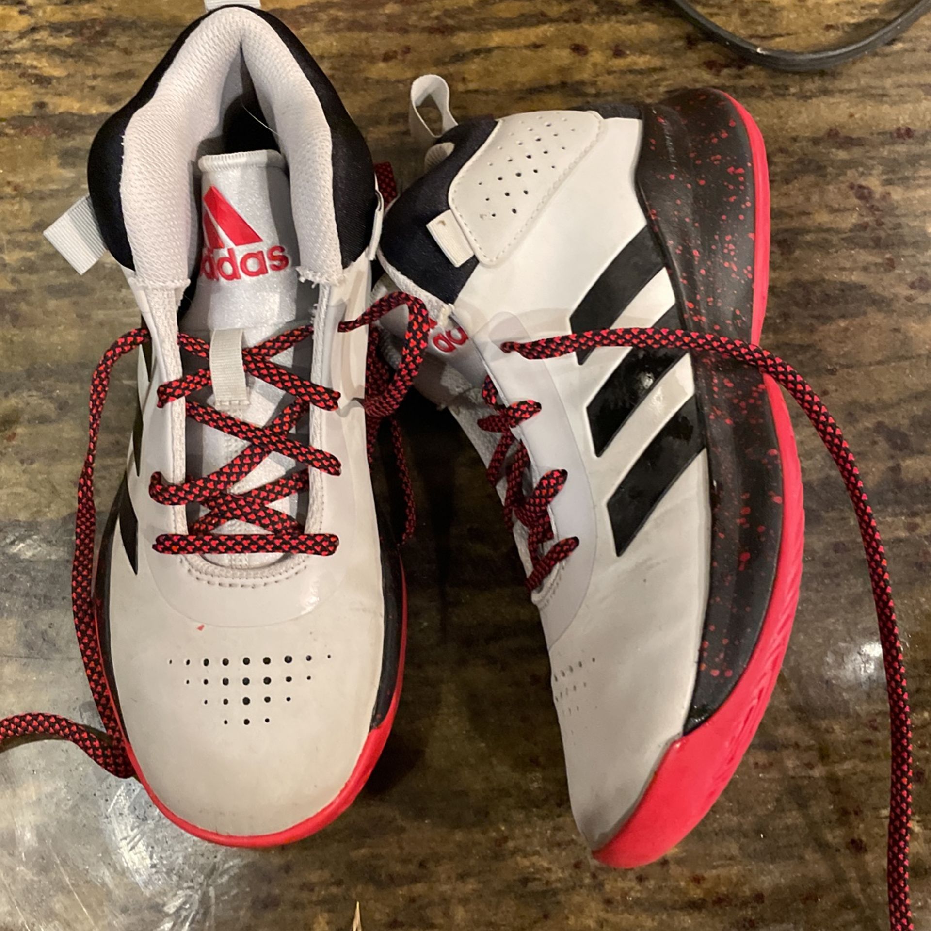 Adidas Cross em up Sneakers Size 5
