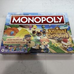 MONOPOLY Animal Crossing Board Game New Horizons (Good condition) PICK UP IN CORNELIUS