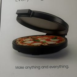 2 BRAND NEW PIZZA MAKERS  NEW IN BOX. 