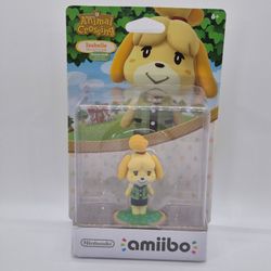 Isabelle Summer Outfit amiibo Animal Crossing Nintendo Wii U 3DS US Version Rare