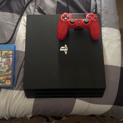 PS4 Pro With Controller And GTA 5 !!