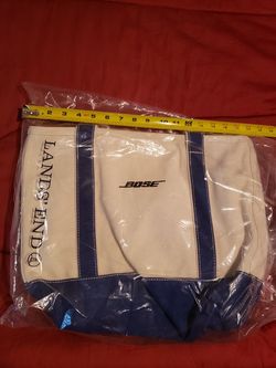 BOSE LANDS' END heavy duty canvas bag