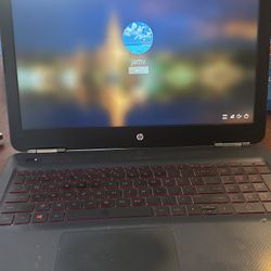 Hp omen Gaming Laptop Model 15-ax210nr * Read Description*- No charger - Letter Q in keyboard does not work. No Charger.