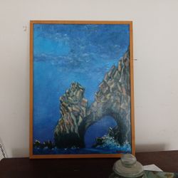 A Few Homemade Paintings And Two Pictures 