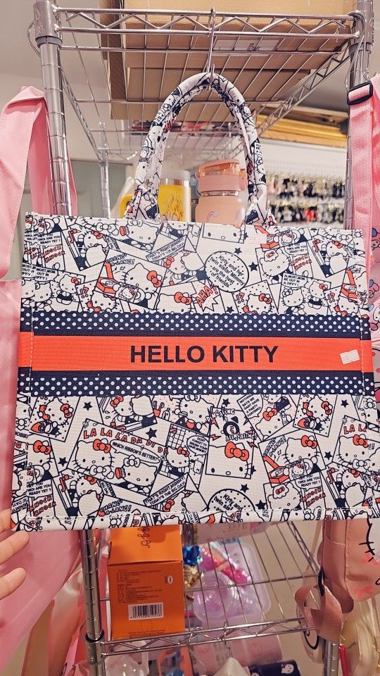 Hello Kitty Over The Shoulder Tote Bag